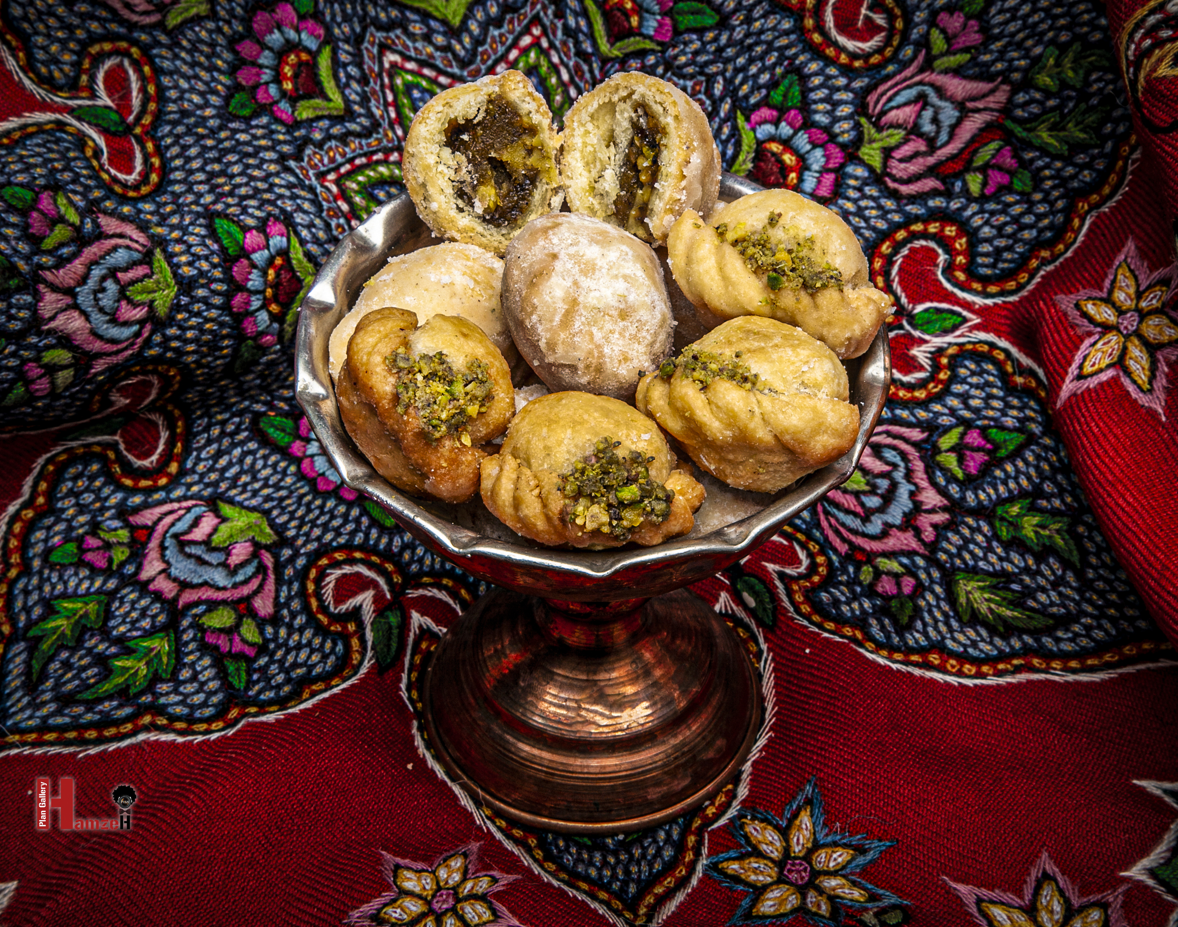 Qottab - Persian Walnut Pastry